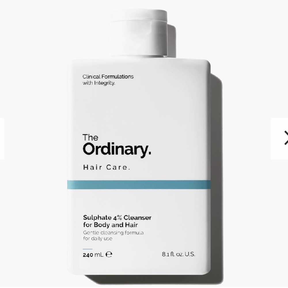 NEW - the Ordinary Sulphate 4% Cleanser for Body and Hair